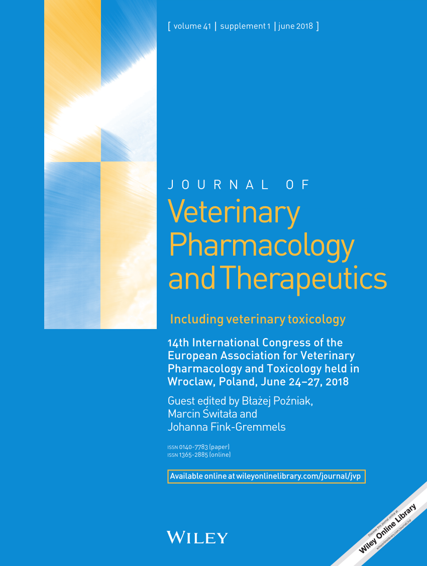 11.Journal of Veterinary Pharmacology and Therapeutics